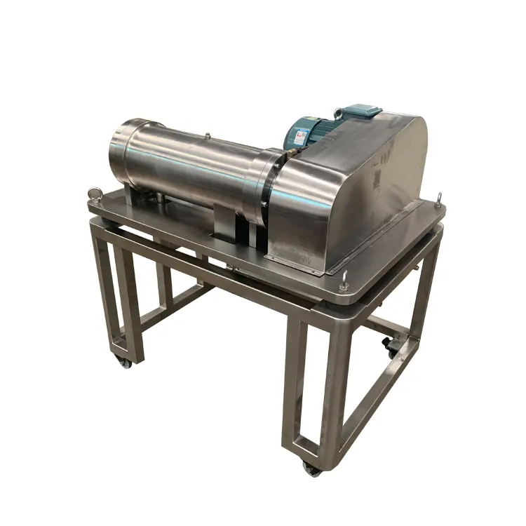 High Speed Compact Design Mini Centrifuge Wholesale Wastewater Treatment Separator Machine Decanter Centrifuge