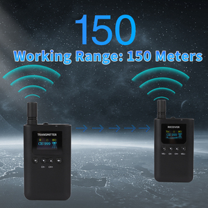 ระบบไกด์นำเที่ยวแบบไร้สาย 3 เครื่องส่งสัญญาณ ระบบ<span class=keywords><strong>สื่อสาร</strong></span>สองทาง แบตเตอรี่ 3000mAh สำหรับการฝึกขี่ม้า - Product Image 5