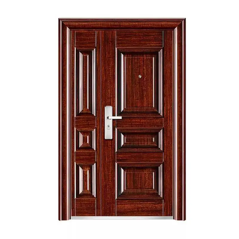 HORMANN Ji Nan Door Industry Supply High Quality Steel Entry Gate Modern Apartment Steel Front Gate Low Price
