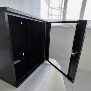 ארון רשת W4X Ddf 19 אינץ' ארון רשת 4U 6U 9U 12U מכירה ישירה ארון קיר מיני ארון רשת - Product Image 4