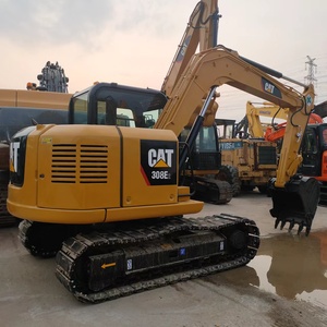 Miniexcavadora Usada Caterpillar 308 E2 con Motor C3.3 DI Turbo y Bomba Original, Modelo 2021, 8 Toneladas, Capacidad de Cucharón de 0.36m - Product Image 1