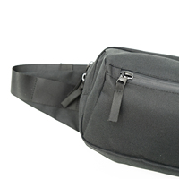 Sac banane résistant à l'eau pour hommes, sacs de taille à bandoulière, à logo personnalisé, imperméable, Durable, de voyage et de plein air, hanche