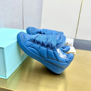 2026 High Quality Luxury Genuine Leather Unisex Designer Sneakers Canvas Trendy Casual Walking Shoes - Product Image 2