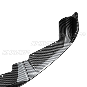 CS Style for BMW F87 M2 2016-2021 Car Front Bumper Spoiler Lip <b>Splitter</b> Trim Exterior Accessores Carbon Fiber Style Glossy Black - Product Image 6
