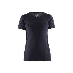BLAKLADER - 343110428600XS Women's t-<b>shirt</b> 3D Dark <b>navy</b> blue - EAN 7330509770818 WORK T-<b>SHIRTS</b> AND <b>POLO</b> <b>SHIRTS</b> - Product Image 1
