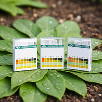 Bandelettes de test de pH universelles de précision WANBANG 0-14 avec précision de 1 pH, 88x65x10mm, pour l'eau, l'analyse de sol et les eaux usées industrielles