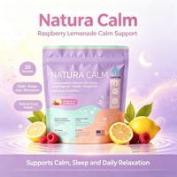Poudre d'électrolytes OEM, boisson naturelle apaisante complexe avec Ashwagandha et vitamines, favorise l'équilibre hormonal, la concentration et un sommeil réparateur