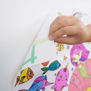 Rotolo di Carta da Disegno per Bambini, Rotolo di Carta Adesiva per Pittura Fai-da-Te, Regalo di Natale per Bambini - Product Image 3