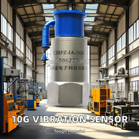 Transducteur vibrant de surveillance de turbine industrielle 4-20ma Instrument de mesure physique de capteur de vibration