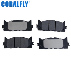 Coralfly - Juego de Pastillas de Freno de Cerámica de Alta Calidad para Reparación de Automóviles D1222 OEM, Sistema de Frenos para Automóviles - Product Image 3