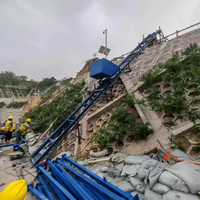 Nouvelle grue de levage télécommandée en acier inoxydable pour machine de transport de béton de construction avec vitesse réglable