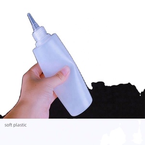 High Quality 120ml Soft Squeeze Bottle Glue Plastic Soft Squeeze Long Spout Bottle With Screw <b>Cap</b> - Product Image 4