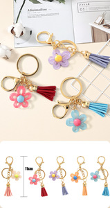 <span class=keywords><strong>Porte</strong></span>-clés à pompon, <span class=keywords><strong>porte</strong></span>-clés de voiture, <span class=keywords><strong>porte</strong></span>-clés gravé, <span class=keywords><strong>porte</strong></span>-clés mignon pour fille, <span class=keywords><strong>porte</strong></span>-clés en <span class=keywords><strong>macramé</strong></span> tournesol, pendentif, breloque pour sac, bijoux, <span class=keywords><strong>porte</strong></span>-clés - Product Image 2