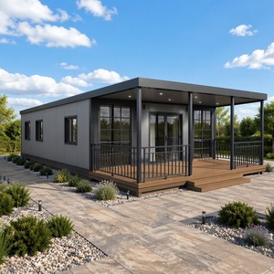 บ้านสำเร็จรูปแบบขยายได้ SUNRISE Micro Creative Container Warehouse บ้านคอนเทนเนอร์เหล็กแบบขยายได้ - Product Image 1