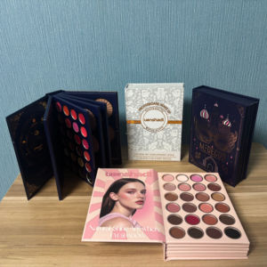 Paleta de Maquillaje Luminosa de Colores Brillantes - Lápiz Labial, Colorete, Sombra de Ojos, Contorno e Iluminador Metálico de Larga Duración en Tonos Neón <span class=keywords><strong>Pastel</strong></span> - Product Image 6