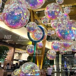 <b>Customized</b> Different Size Inflatable Mirror <b>Balloon</b> Floating Reflective Ball for Event Decoration <b>Customized</b> Decorative Inflatab - Product Image 2