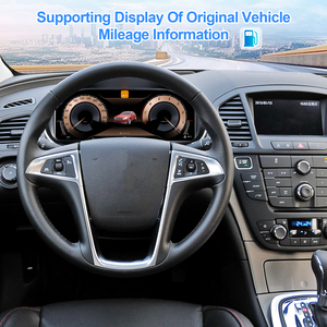 Tableau de bord LCD Navihua, compteur de vitesse intelligent, cluster intelligent, Carplay, cockpit virtuel, odomètre numérique pour Buick Regal 2009-2013 - Product Image 5
