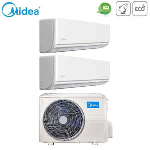 Aire acondicionado Midea Quadri Split Inverter Serie EXCLUSIVA 9 + 9 + 9 + 9 con Wi-Fi de 9000 + 9000 + 9000 + 9000 opcional - Product Image 4