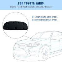 Vente en gros de fabricant professionnel coton de couverture d'isolation thermique de capot de moteur de qualité authentique adapté à Toyota Yaris