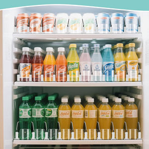 Organizador de bebidas para equipo de refrigeración Empujador de exhibición con deslizamiento de empuje suave y rápido - Product Image 6