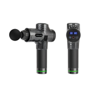 Pistola Masajeadora de Tejido Profundo con Pantalla LCD, 30 Niveles, 1600-2800 RPM, Motor sin Escobillas, Masajeador Portátil para Alivio Muscular