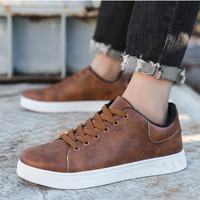 Chaussures pour hommes à prix avantageux, lacées, antidérapantes, chaussures de course, semelle souple en caoutchouc, chaussures décontractées pour hommes