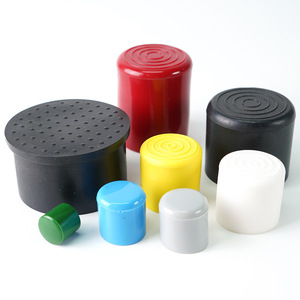 Fufan - Tapas Protectoras Redondas de PVC de 22 mm para Tubos de Acero Inoxidable, Antideslizantes, Resistentes al Desgaste, para Uso en la Industria del Mueble - Product Image 2