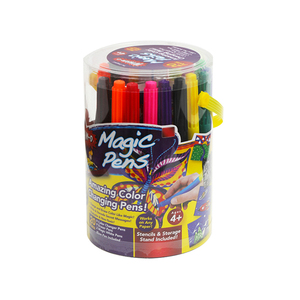 Promotion Gift Hot Sell Popular Colorful Non-toxic Kids <strong>Blow</strong> <strong>Pen</strong> Spray Changing Color Marker air Brush <strong>Pen</strong> for Children - Product Image 1