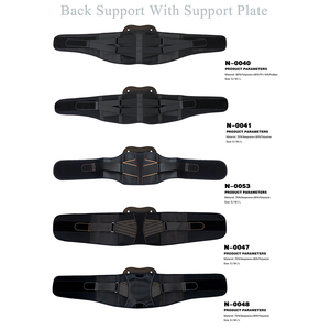 Soporte lumbar reforzado para aliviar el dolor, con placa de plástico extraíble, doble tracción, parte inferior de la espalda - Product Image 4