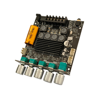 WUZHI AUDIO TB21F Potentiomètre Intégré 2.1 Canaux BT Amplificateur Carte Module Stéréo Subwoofer TPA3116