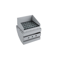 Luminaire mural extérieur en aluminium Cube LED pour porche, avec indice d'étanchéité IP65 pour une utilisation en extérieur