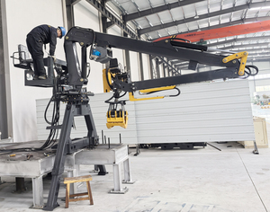 Lâm nghiệp Máy Trailer gắn log vật lộn thủy lực thao túng gấp cánh tay đăng nhập lấy cần cẩu - Product Image 5