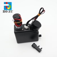 Kartrid Tinta UV 260ML Dual Outlet Hitam Ciss Ink Sub Tank dengan Sensor Level/Pengaduk untuk Printer Inkjet UV DTF