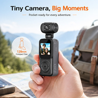 Mini caméra de vlogging 4K portable avec stabilisation pour l'enregistrement de voyages, de sports et d'aventures, usine OEM