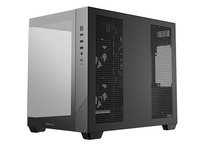Gabinete para Juegos DeepCool CG330 Negro/Blanco, Torre Micro-ATX de 3120 mm, Ventiladores ARGB, Doble Cámara Panorámica, Acero SPCC, Vidrio Templado, USB 3.0