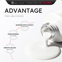 Beau Color Factory Nouveauté Gel de peinture pour ongles blanc laiteux Gel de nail art Gel de peinture pour ongles sans TPO sans Hema OEM ODM Gel UV