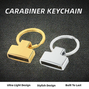 Modischer Leichter Karabiner-Schlüsselanhänger Schlüsselclip Haken Schlüsselringe Schlüsselhalter Organizer für Autoschlüssel-<span class=keywords><strong>Finder</strong></span> - Product Image 2