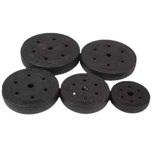 Placas de peso de <span class=keywords><strong>cemento</strong></span> de relleno de arena de levantamiento de pesas de alta calidad de Venta caliente - Product Image 1