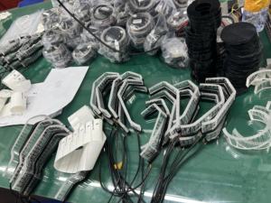 Luci di marcia diurna LED Led luce anteriore 5D Angel Eye fari Auto luce WRGB colore controllo DRL indicatori di direzione luci del giorno - Product Image 5