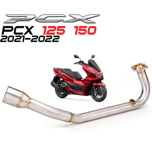 Tuyau de liaison avant d'échappement pour moto Honda PCX <span class=keywords><strong>125</strong></span> PCX 150 PCX125 PCX150 <span class=keywords><strong>2021</strong></span> - 2022 - Product Image 2