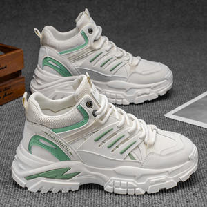 Chaussures de sport pour hommes, respirantes, durables, élégantes, de haute qualité, décontractées, avec sangles rehaussantes, style marche - Product Image 5