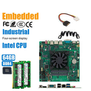 Mini-itx 170*170 мм I3-1215U I5-12600H DDR4 64 ГБ MSATA SSD 4K Поддержка Win-dows Linux система Промышленная материнская плата - Product Image 1