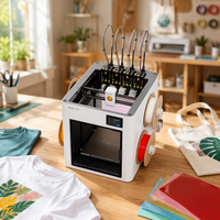 Imprimante 3D FDM à cadre ouvert Snapmaker U1 version internationale, pour ferme d'impression, économique, 4 extrudeurs, nivellement automatique, PLA