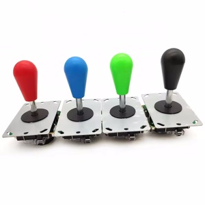 Accessoire de jeu d'arcade : Joystick de style Sanwa avec boule ovale 5 broches, Joystick de combat Sanwa JAMMA pour machine <span class=keywords><strong>à</strong></span> monnayeur - Product Image 2