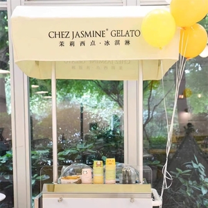 Machine à glaces et sorbets certifiée NSF, avec chariot personnalisable, options lait, <span class=keywords><strong>chocolat</strong></span>, eau, yaourt, fruits, noix, roues, multifonctionnelle - Product Image 5