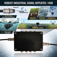Módulo de Adquisición Inalámbrica de Datos IoT LoRaWAN 4G con Puerto Serial RS485 de Entrada Analógica Digital Industrial para Agricultura Inteligente