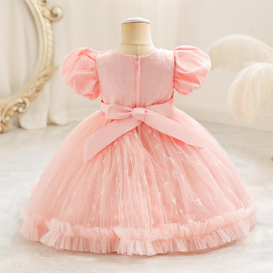 Vestiti per neonati per bambini vestiti rosa per festa di primo compleanno per <span class=keywords><strong>bambina</strong></span> abito formale per cena di natale adatto per bambini 0-3 anni - Product Image 5