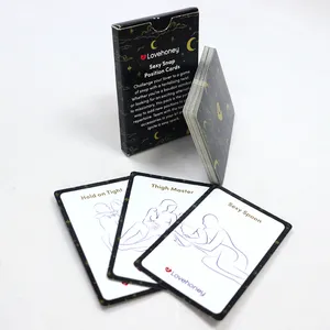 제조업체 맞춤형 침실 명령 게임 카드 디자인 인쇄 성인 섹스 게임 카드 연인을위한
