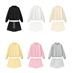 Felpa con Cappuccio Unisex con Stampa Digitale in Pile, Set Invernale Ricamato per <span class=keywords><strong>Donna</strong></span>, Abbigliamento Sportivo Femminile - Product Image 2