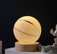 Veilleuse LED boule de cristal 3D Newish avec lumière changeante de couleur de boule lumineuse amovible pour adolescents garçons filles